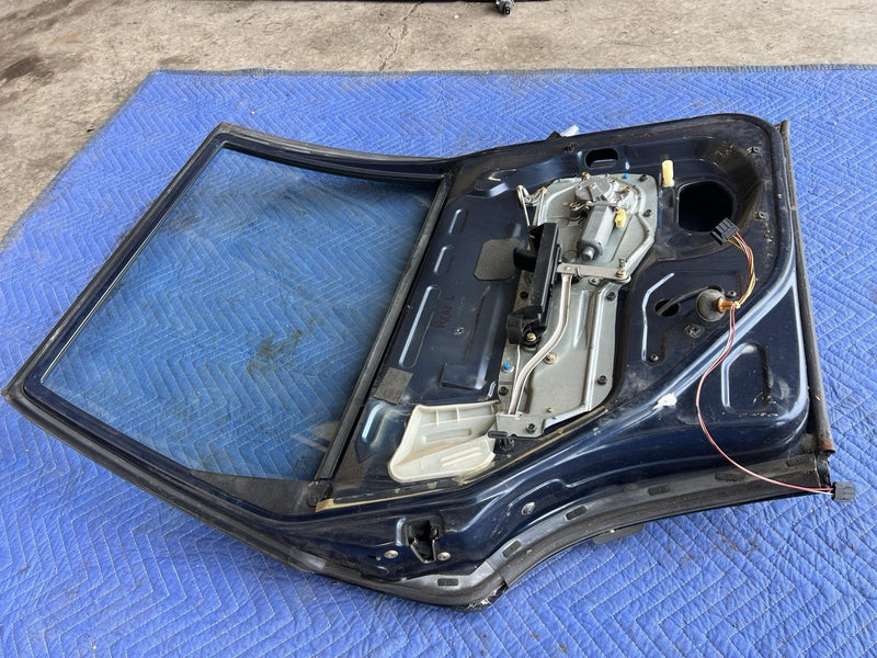 1993-1997 Volvo 850 850R Driver Rear Left LH Door Wagon Only Blue OEM #4421E