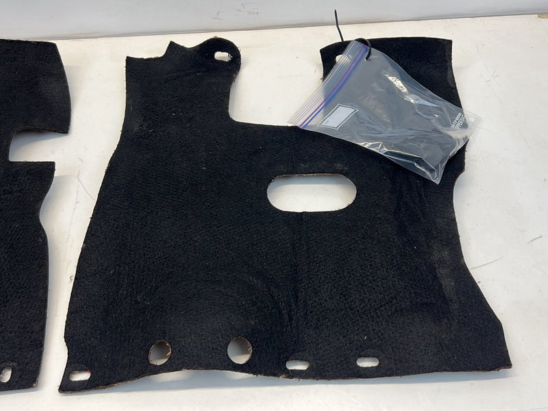 1975-1980 Volvo 244 240 Lower Dash Footwell Insulator Trim Pad Pair OEM #5301EM