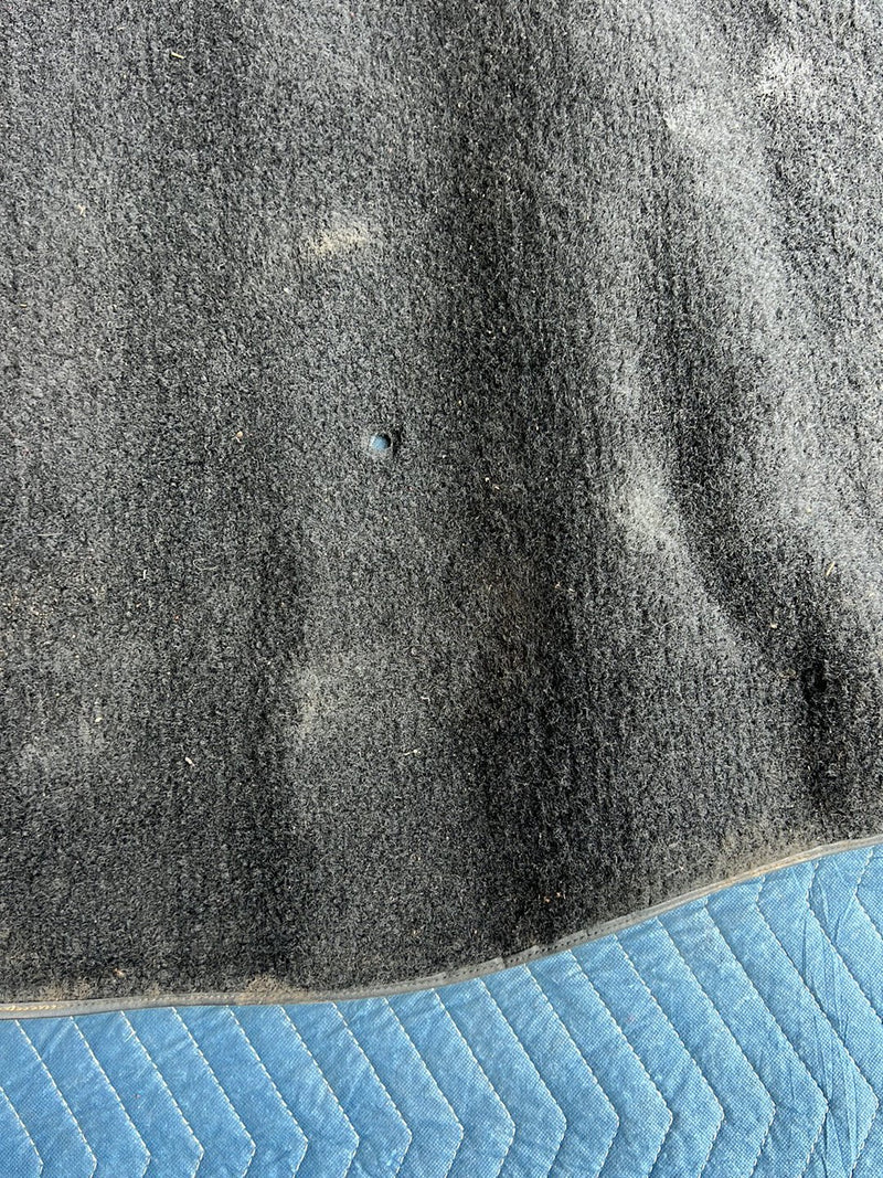 1975-1980 Volvo 244 240 *Sedan Only* Trunk Rear Carpet Black OEM #5406EM