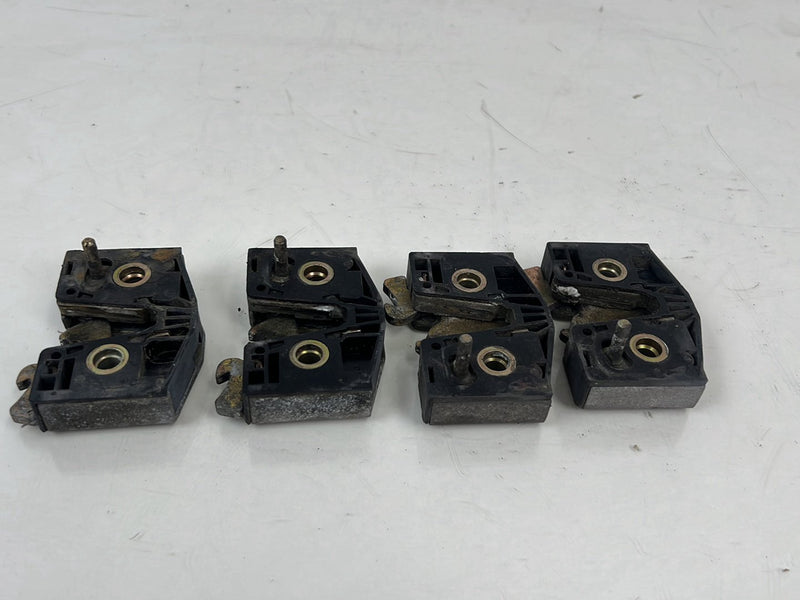 1986-1993 Volvo 240 244 Door Latch Plate Set of 4 Lock 6438 OEM