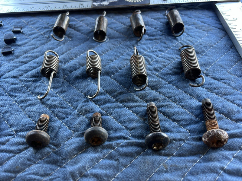 1998-2003 Jaguar XJR XJ X308 Front Seat Upholstery Springs & Hardware OEM #4789E