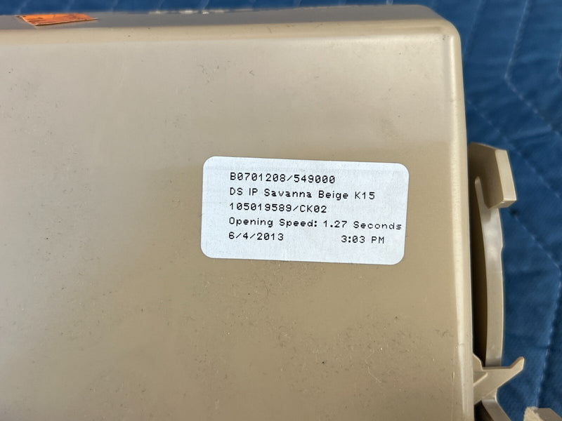 2011-2017 BMW X3 F25 Beige Driver Left Dash Storage Compartment Trim OEM #2379EM