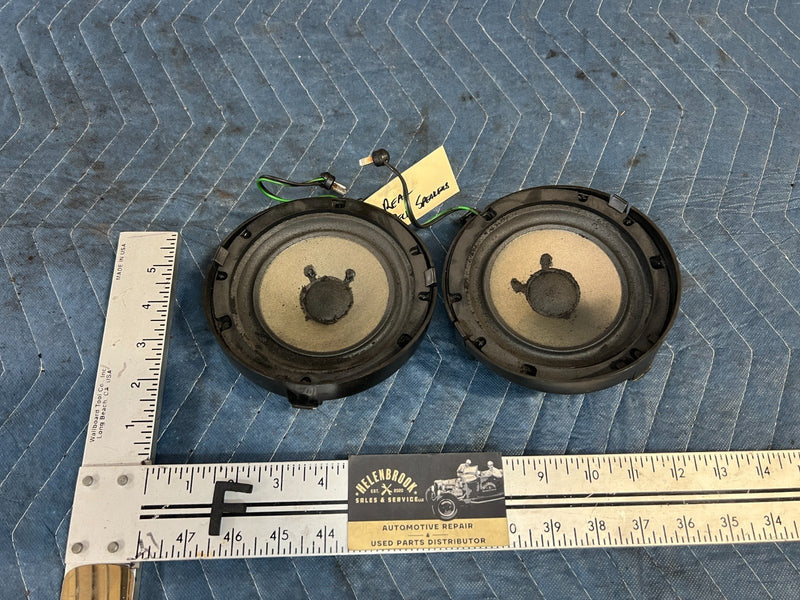 1986-1995 Mercedes 300D W124 Rear Deck RH & LH Trunk Speaker Pair OEM #2786EM