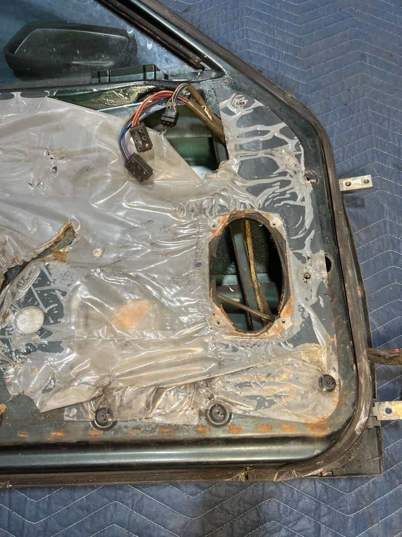 1983-1985 Porsche 944 Green Front Driver Left LH Door Panel Assembly OEM #2508EM