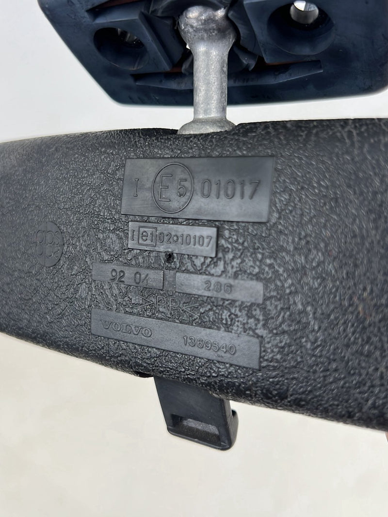 1990-1992 Volvo 740 745 940 Overhead Rear View Mirror w/ Trim 1369540 OE #5844EM