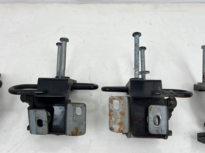 1996-2003 Audi S8 D2 A8 Front & Rear Door Hinge w/ Hardware Set of 4 OEM #6588EM