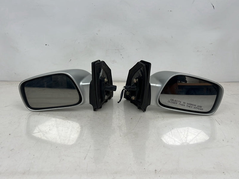 2003-2008 Toyota Corolla Left & Right Door Mirror Pair Silver OEM #6732EM