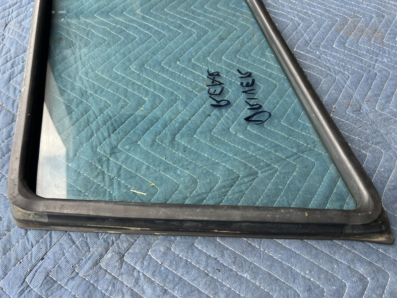 1986-1993 Volvo 240 245 Wagon Driver Left Rear Window w/ Gasket OEM #4138EM