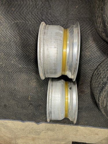 Corvette C2 C3 Honeycomb Aluminum Drag Wheels 12.5â Wide 15â Rim Set of 4 #4397E