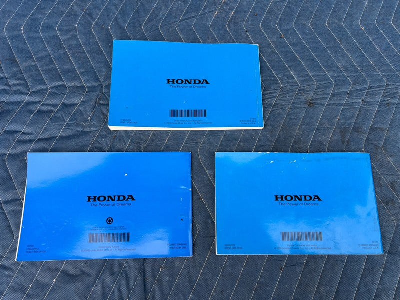 2003-2007 2006 Honda Accord EX Users Owners Manual Literature Set  #1477CN