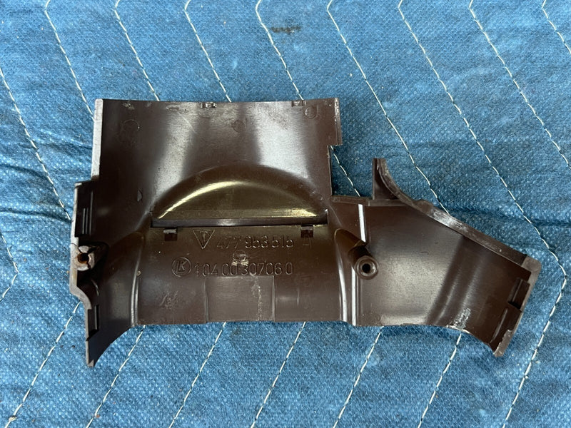 1983-1985 Porsche 944 Brown Steering Column Surround Bezel Trim OEM #2554EM
