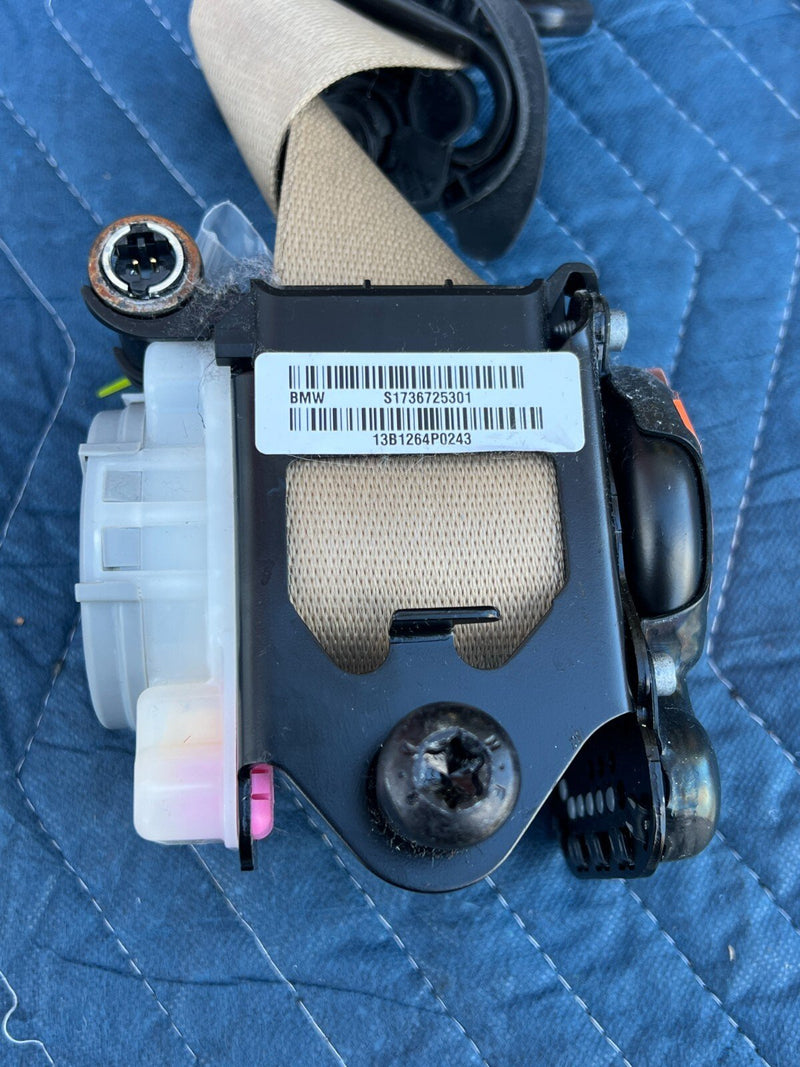 2011-2017 BMW X3 F25 Front Driver Left Seat Belt Retractor Assembly OEM #2400EM