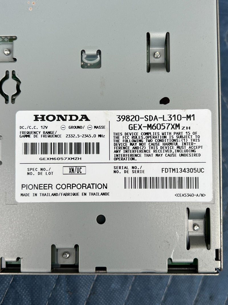 2003-2007 Honda Accord Stereo Radio XM Satellite Control Module Unit OEM #1479CN