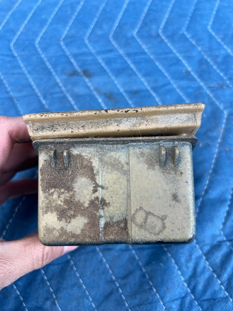 1986-1993 Volvo 240 244 Sedan Dash Coin Storage Cubby Tan Trim OEM #4215EM
