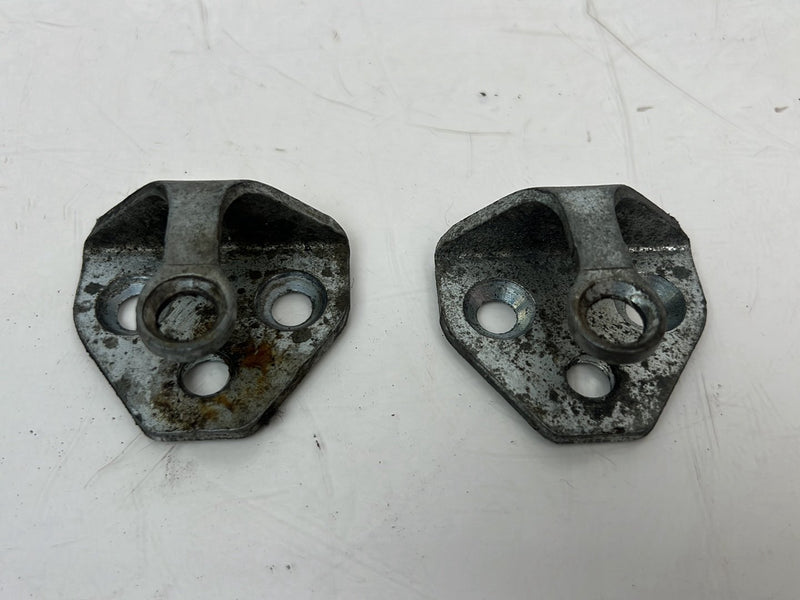1983-1985 Porsche 944 Right Left Door Striker Plate Latch Catch Pair OEM #5653EM