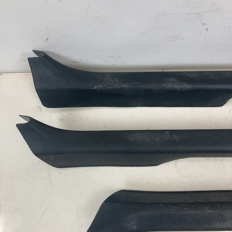 1981-1985 Volvo 240 245 Scuff Plate Set of 4 1202799 1202800 1202801 1202802 OEM