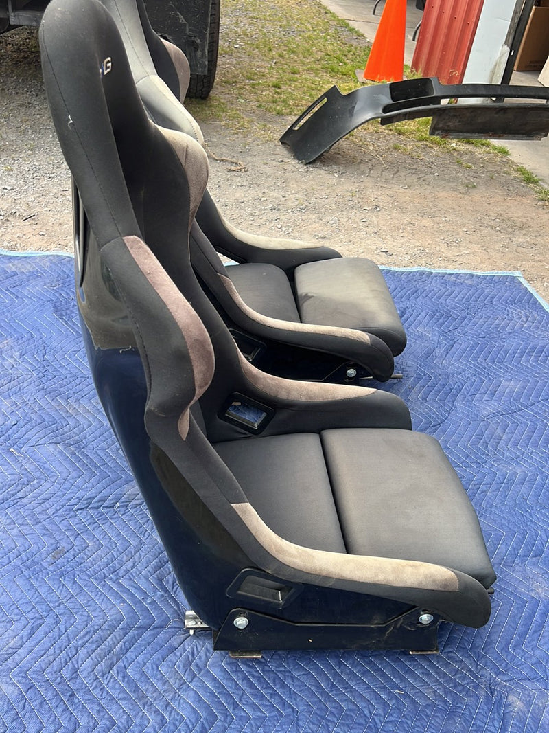 1983-1985 Porsche 944 Front Left Right NRG Racing Bucket Seat Pair OEM #5717EM