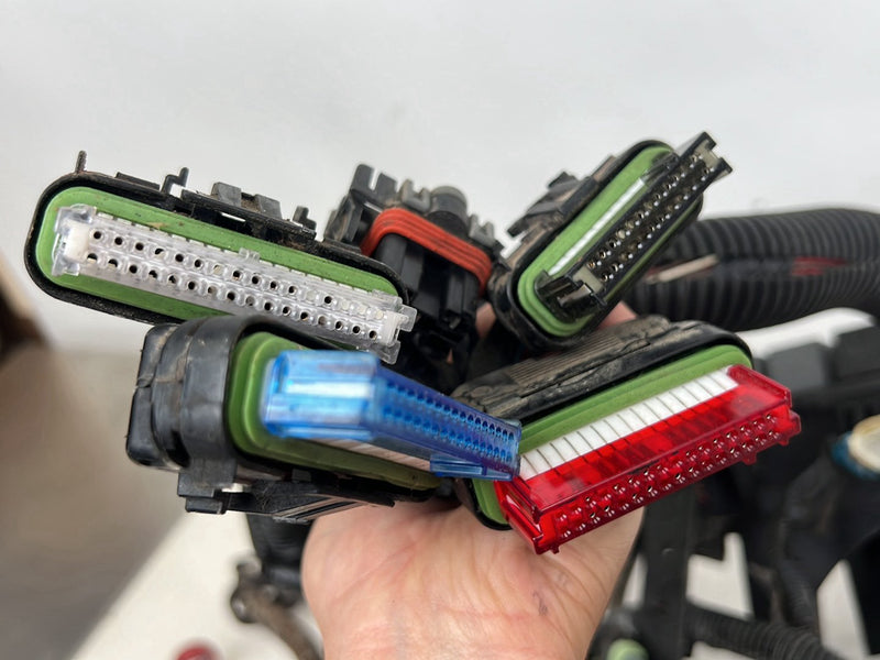 1995-1998 Chevrolet GMC C/K Engine Wiring Harness w/ Fuse Box OEM