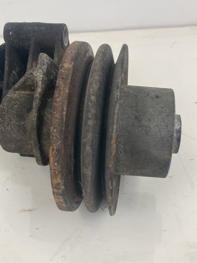 1975-1980 Volvo 244 Idler Pulley 2 V Groove Diesel VW D24 W/ Bracket OEM #4292M