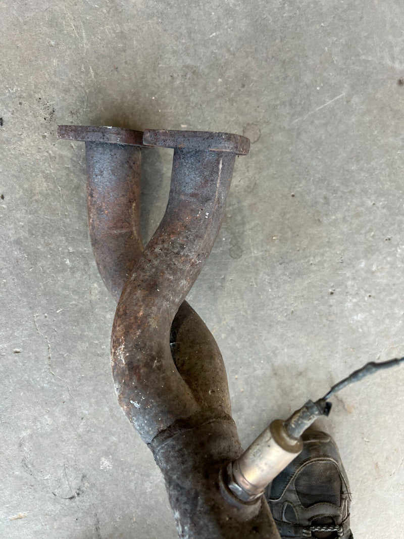 1983-1985 Porsche 944 Exhaust Down Pipe Header w/ O2 Sensor Assembly OEM #2468EM