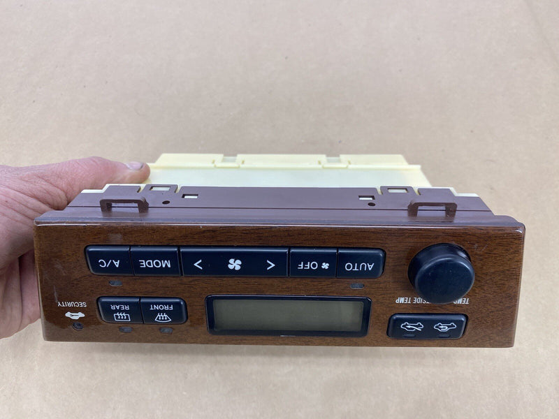 2000-2001 Lexus ES300 Wood Grain Heat AC Climate Control Switches OEM #2370E