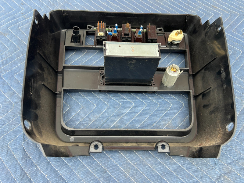 1967-1974 Volvo 140 142 Coupe Dash Center Console Trim Switch Panel OEM #4853EM
