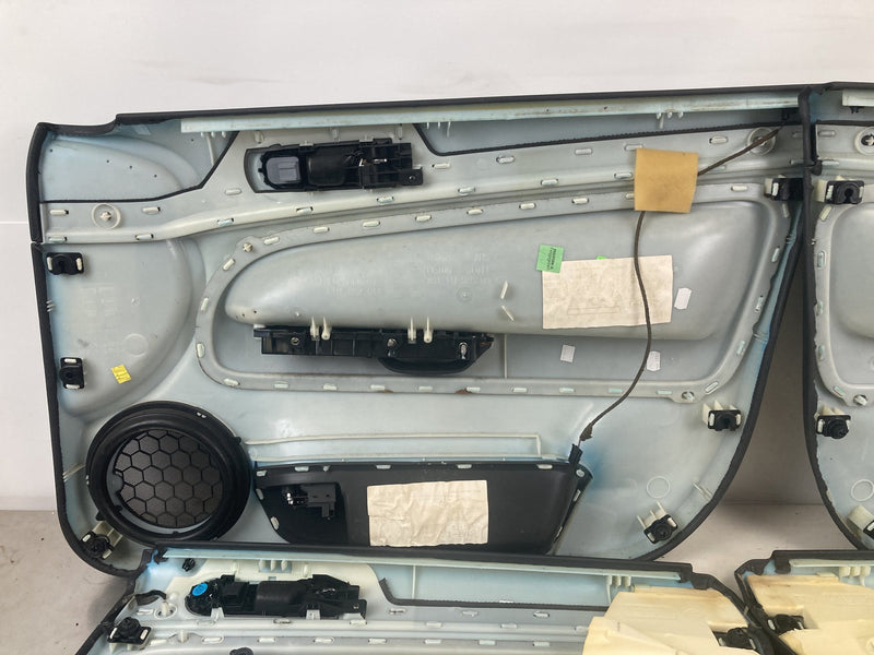 2001-2005 Volkswagen Passat Door Card Set of 4 Black OEM #5563M