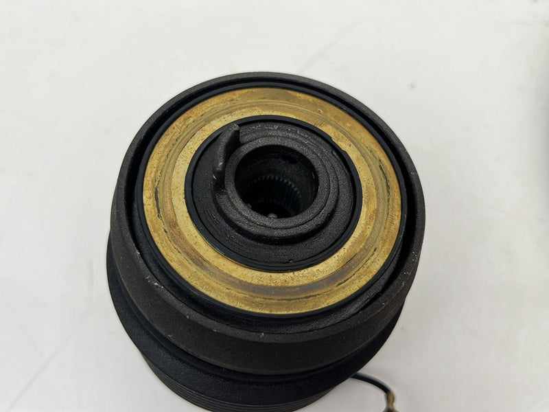 1983-1985 Porsche 944 3 Spoke Sparco Steering Wheel w/ Adaptor Ring OEM #5555EM