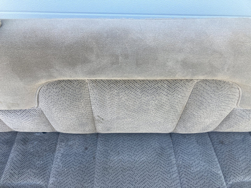 1996-1999 Chevrolet Silverado GMT800 Rear Bench Seat Gray Cloth OEM #4716M
