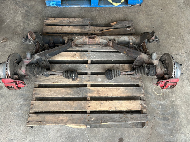 1983-1985 Porsche 944 Rear Subframe w/ Wheel Hub Knuckle Assembly OEM #5710EM