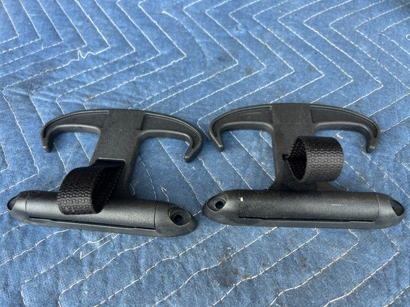 2005-2011 Audi A6 Rear Trunk Right & Left Cargo Tie Down Hook Pair OEM #3434EM