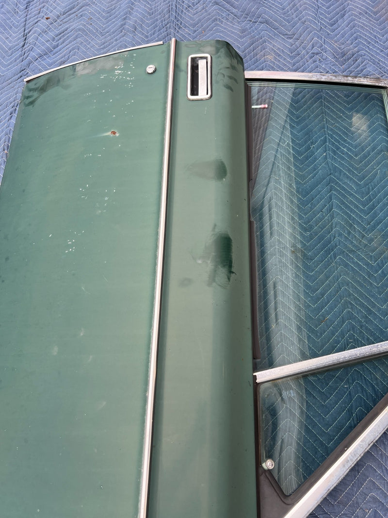 1967-1974 Volvo 140 142 Coupe Front Passenger Right Door Panel Green OEM #4856EM