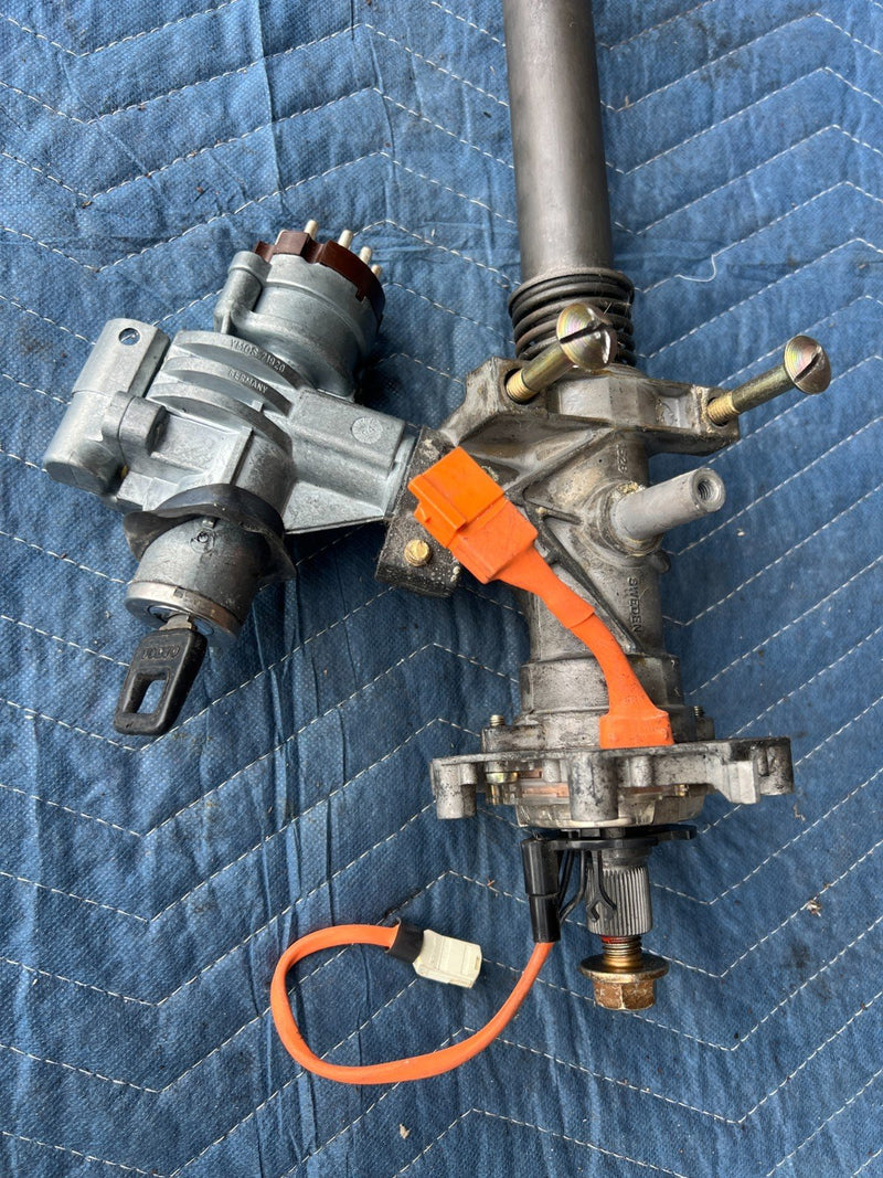 1992-1995 Volvo 940 740 Steering Column Ignition w/ Key & Clock Spring OE#3257EM