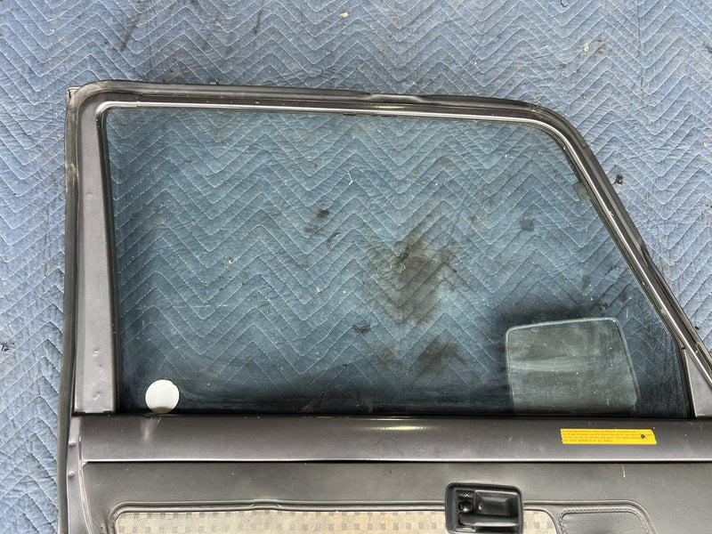 1985-1988 Suzuki Samurai Front Driver Left Door Assembly Gray OEM #6729EM
