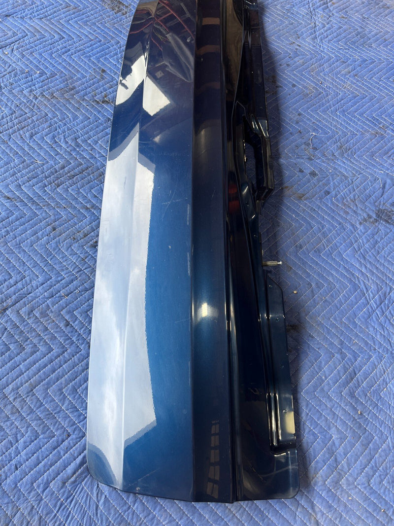 2011-2013 BMW X5 X5M E70 Blue Hatch Tailgate Trunk Lower Door Panel OEM #2097EM
