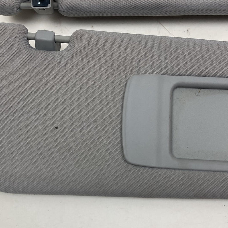 2009-2011 BMW 328i E90 Sun Visor Pair Left Right Gray OEM #4786M