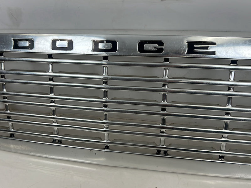 1977-1978 Dodge Truck Tin Front Grille D150 Pickup Aluminum Trim OEM ##6062EM