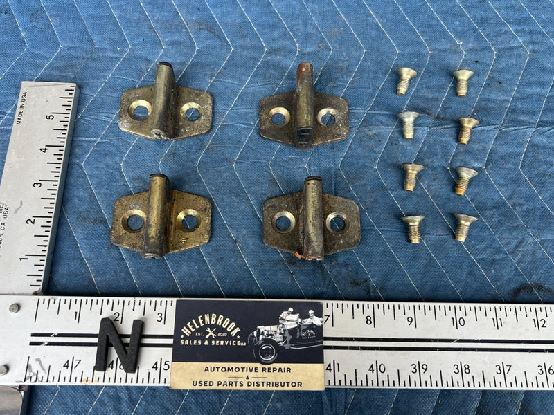 1989-1995 Volvo 740 940 Sedan Front Rear LH RH Door Striker Set of 4 OEM #3800EM