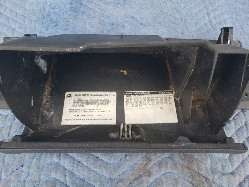 1988-1998 Chevy GMC GM 1500 C/K Blue Glove Box Assembly 15991692 OEM #1022CN