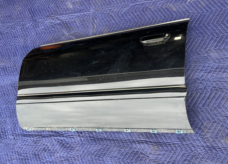 1996-2003 Audi S8 D2 A8 Front Driver Left Door Panel Shell Brilliant Black OEM #6386EM