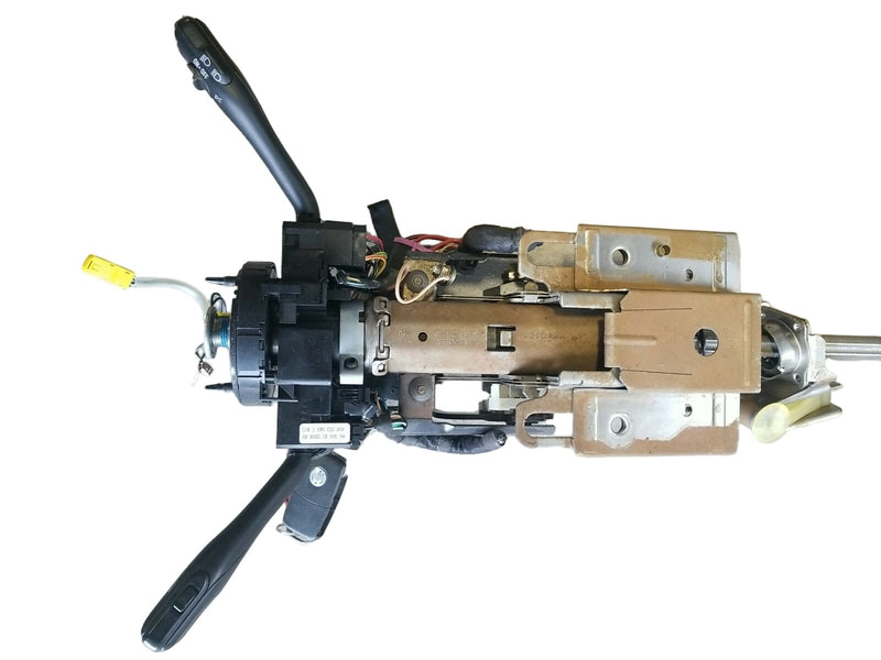 2001-2005 VW Jetta 2.0L Steering Column w/ Ignition, Key & Stalks OEM #6055EM
