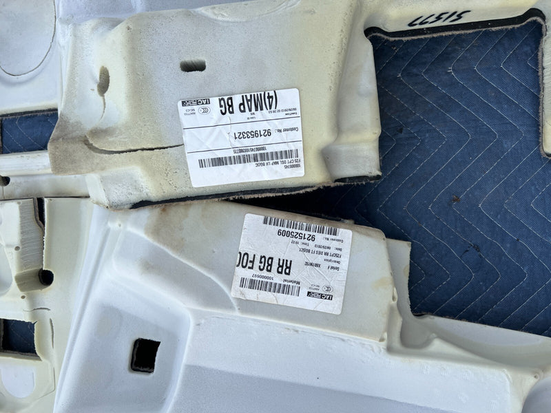 2011-2017 BMW X3 F25 Beige Complete Molded Carpet Set Front Rear OEM #2254EM