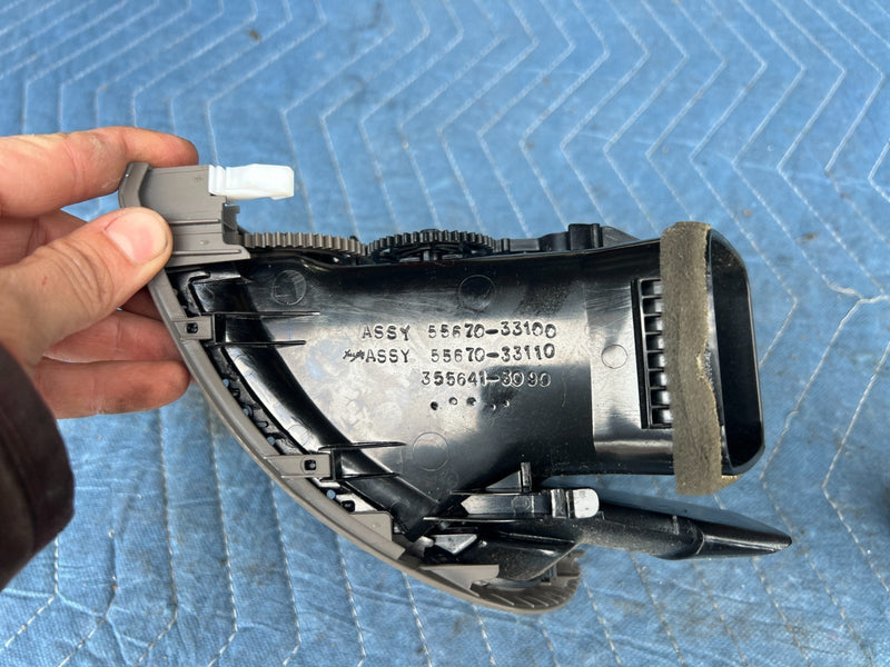 2002-2006  Toyota Camry LH Left RH Right AC Heater Dash Vent OEM #120DU