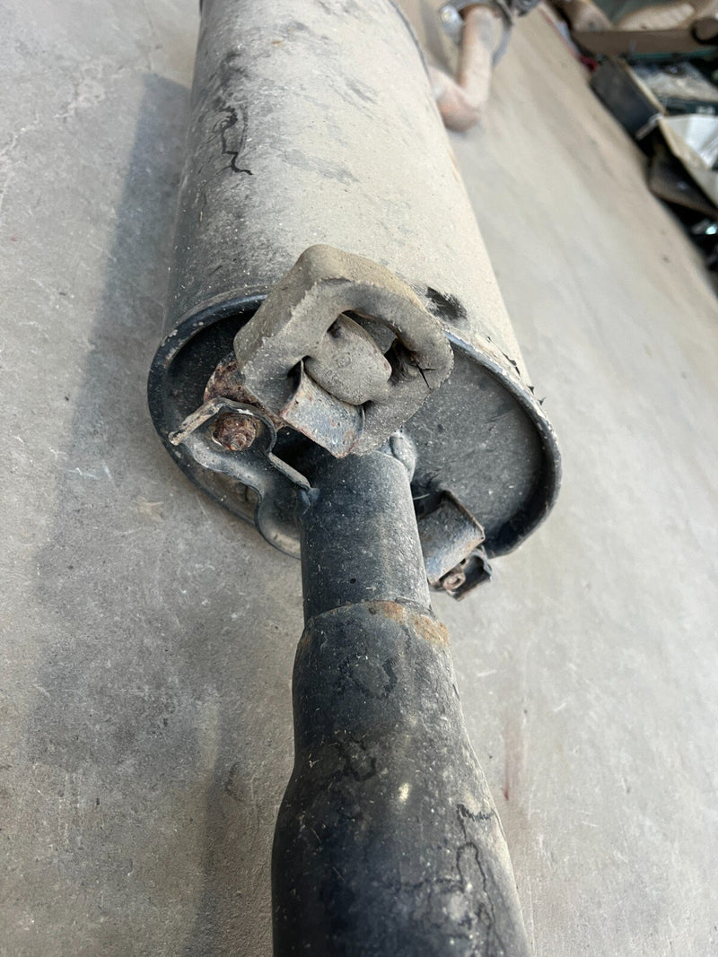 1983-1985 Porsche 944 Exhaust Down Pipe Muffler Resonator Assembly OEM #2467EM