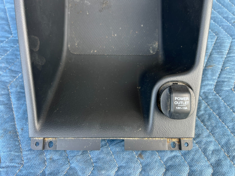 1998-2002 Honda Accord 77292 Center Tray Console Cubby + 12v Outlet OEM #1937CN