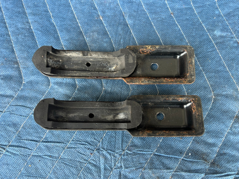 1989-1995 Volvo 740 940 Sedan Front Upper Radiator Mount Pair OEM #3790EM