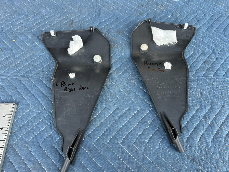 2010-2013 Suzuki SX4 Hatchback Left & Right Knee Bolster Trim Pair OEM #1293CN