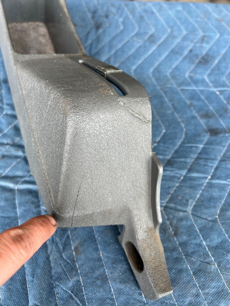 1989-1995 Volvo 740 940 Front RH & LH Door Storage Trim Pair Gray OEM #3674EM