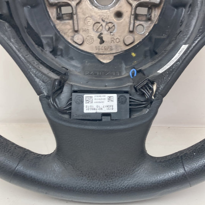 2009-2011 BMW 328i E90 Steering Wheel Black 9217864 OEM #4778M