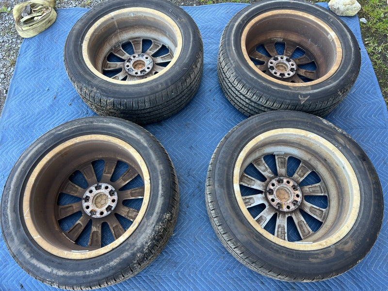2011-2017 BMW X3 F25 Alloy 18"x8" Wheel Rim 10 Spoke & Tire Set of 4 OEM #2205EM